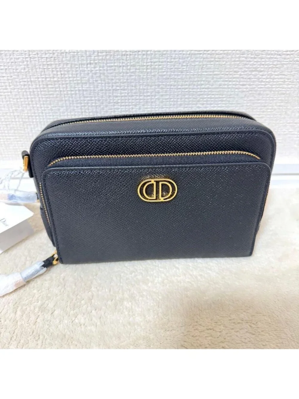 Dior Tagged Caro Camera Bag Shoulder Leather - Picture 2 of 8